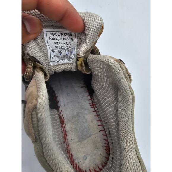 Columbia Hiking Boots Women's Size 7 Rincon Mid Lace up BL3128-266 NO SOLES - Picture 8 of 9